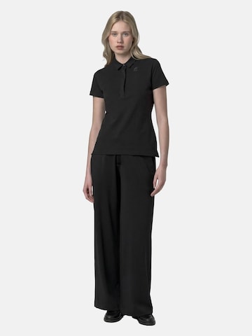 K-Way Koszulka 'K-WAY AMDEA PIQUE SLIM T-Shirt e Polo' w kolorze czarny