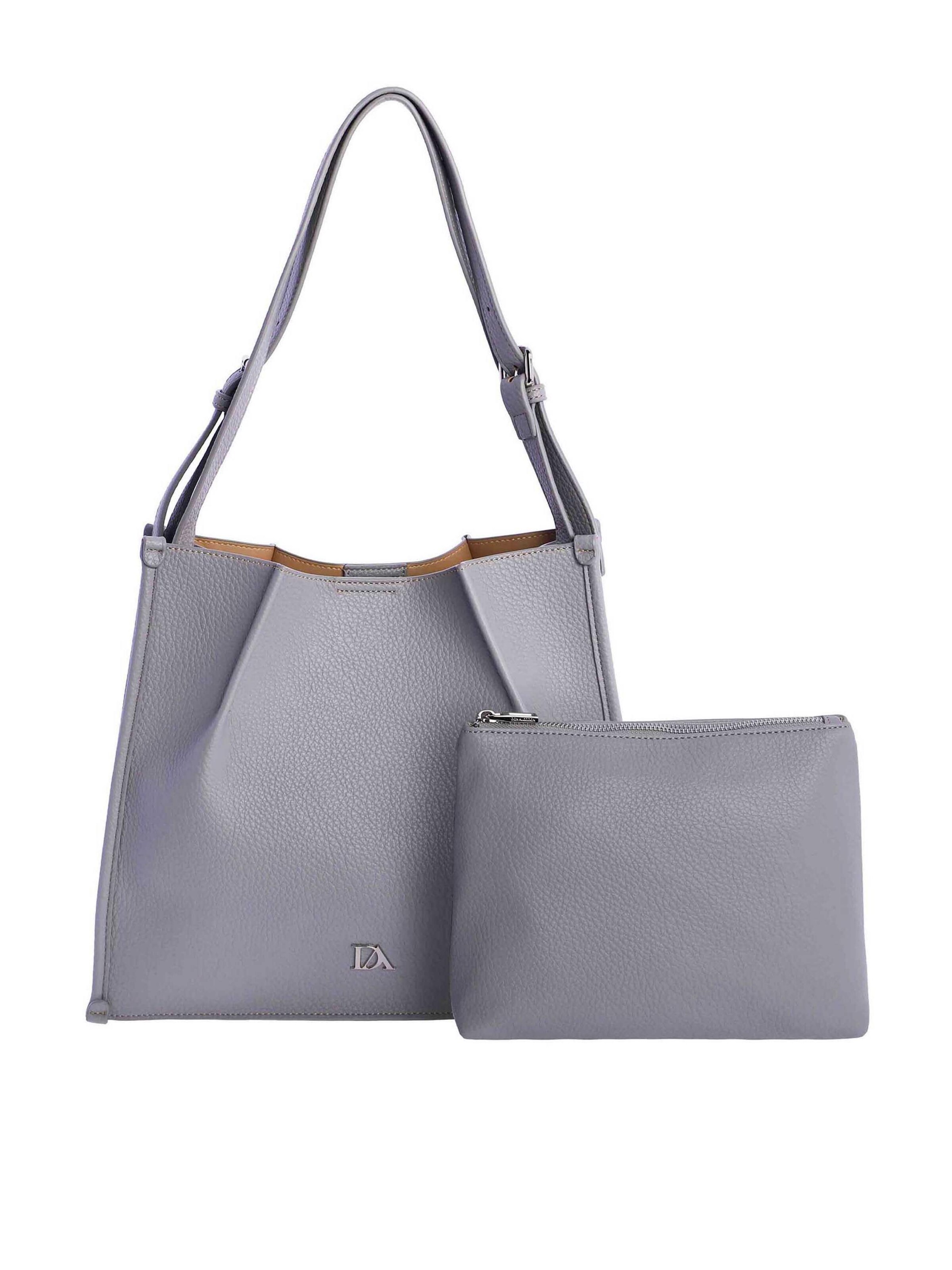 Don Algodon - Shopper 'Lucca' en azul: frente