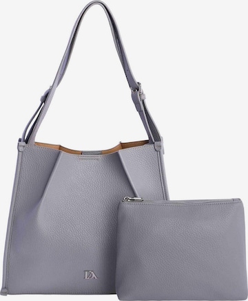 Don Algodon - Shopper 'Lucca' en azul: frente