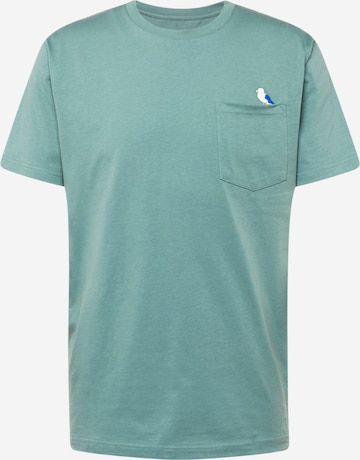 Cleptomanicx Shirt in Green: front