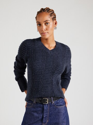 REMAIN Sweater in Blue: front