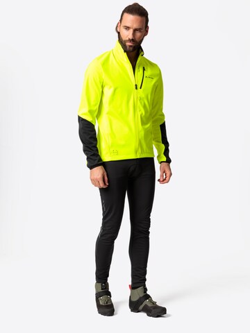 VAUDE Sports jacket 'Matera II' in Yellow