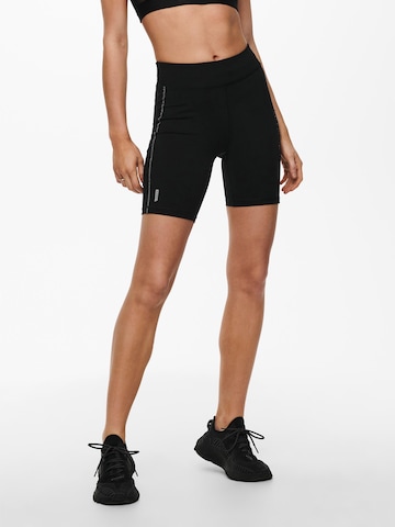 ONLY PLAY Skinny Sportovní kalhoty – černá: přední strana