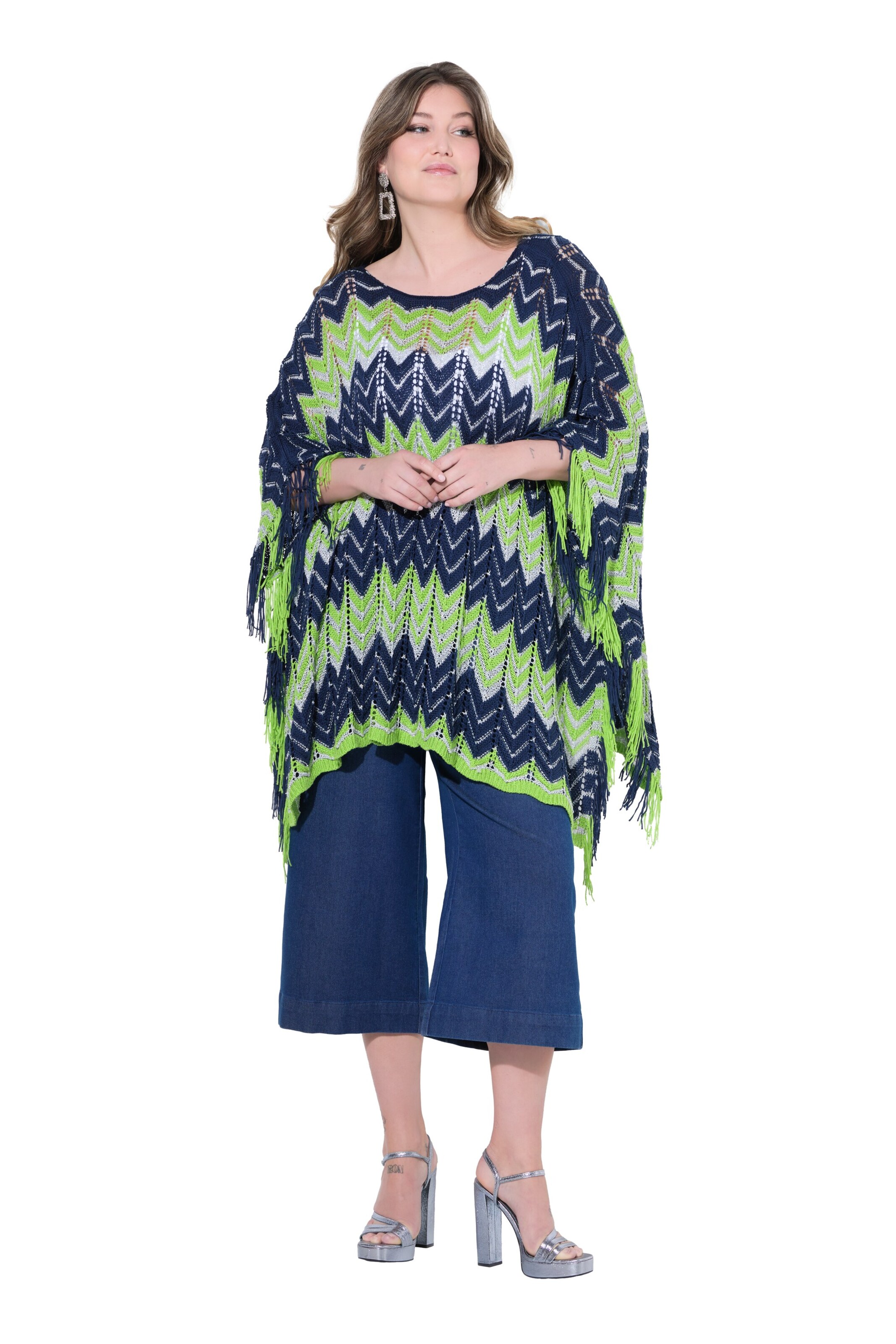 Pull-over MIAMODA en mélange de couleurs : devant