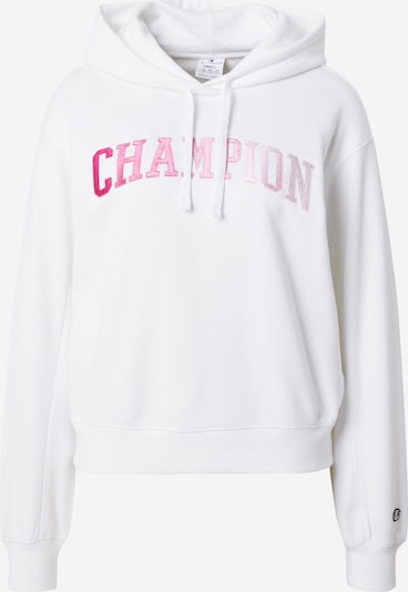 Champion Authentic Athletic Apparel Sweat-shirt en rose / blanc, Vue avec produit