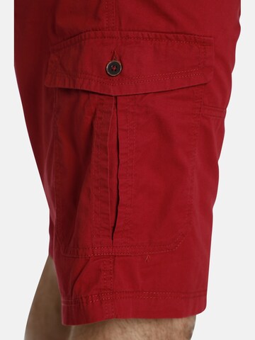 Charles Colby Loosefit Bermuda 'Baron Kianu' in Rot