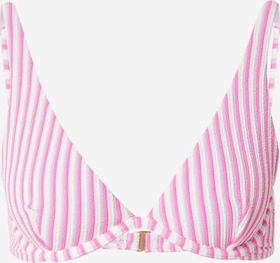 HOLLISTER Top de biquíni em lilás / rosa claro / branco, Vista do produto