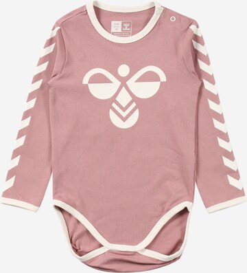 Tutina / body per bambino 'Flipper' di Hummel in rosa: frontale