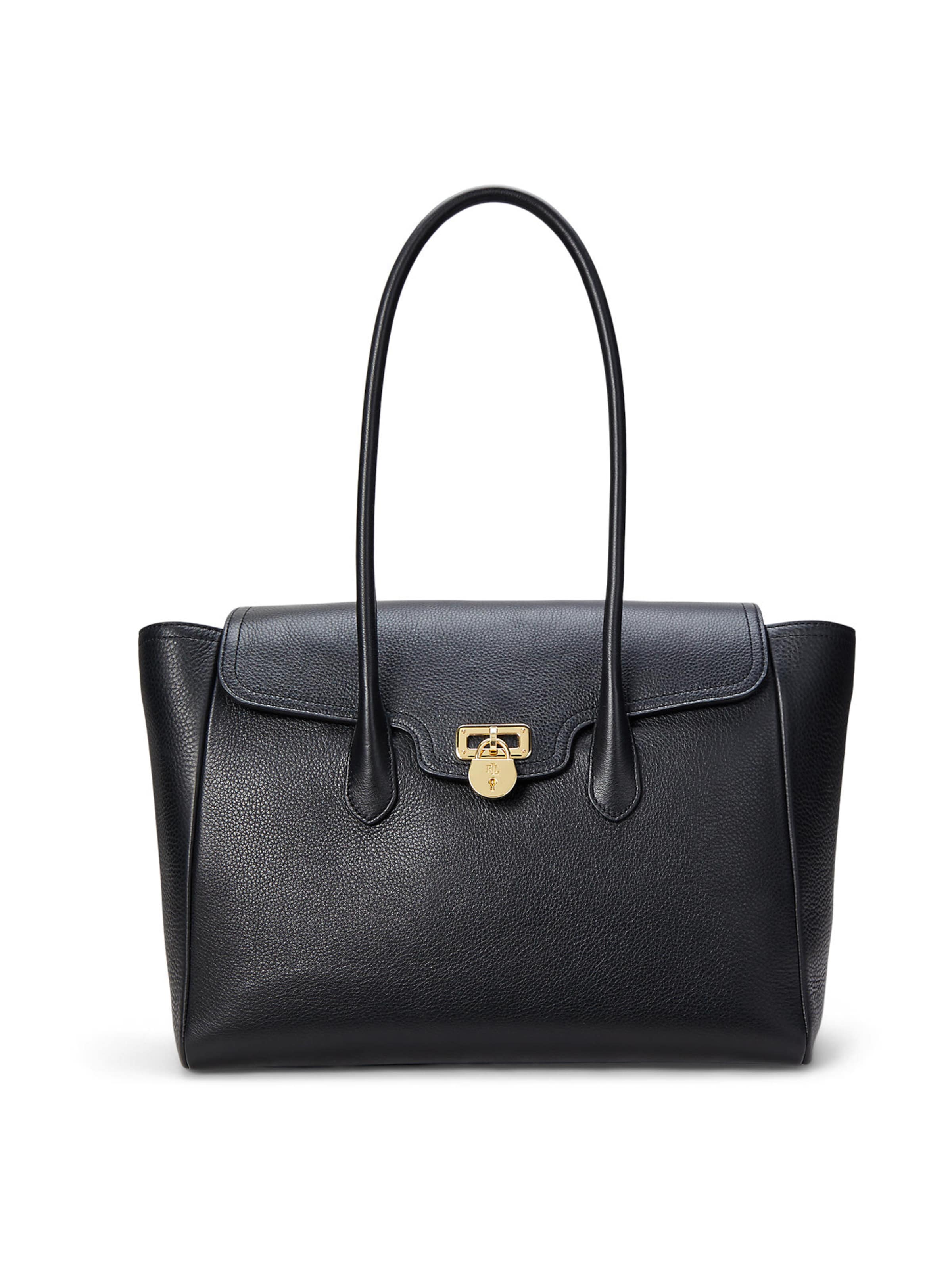 Lauren Ralph Lauren Shopper táska - fekete: elől