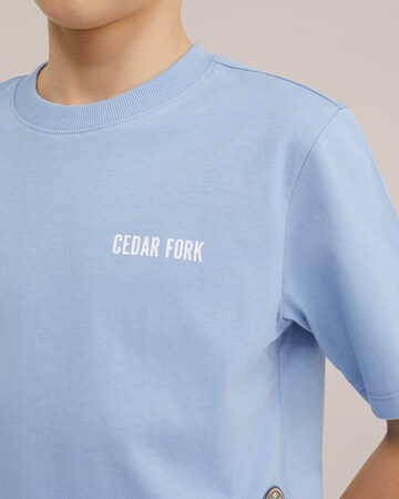 T-Shirt WE Fashion en bleu
