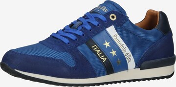 Baskets basses PANTOFOLA D'ORO en bleu : devant