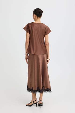 Chemisier 'IKRAM' b.young en marron