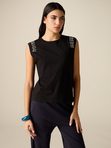 oltre - Top en negro: frente