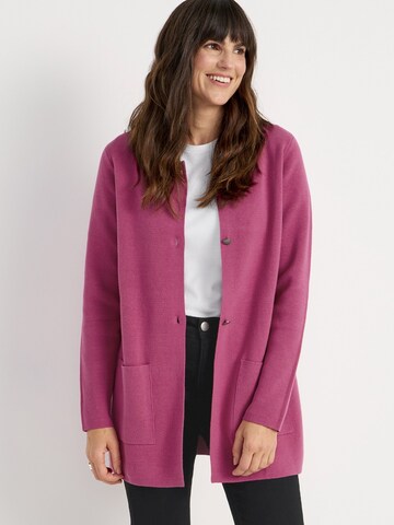 Cardigan Cellbes of Sweden en rose : devant