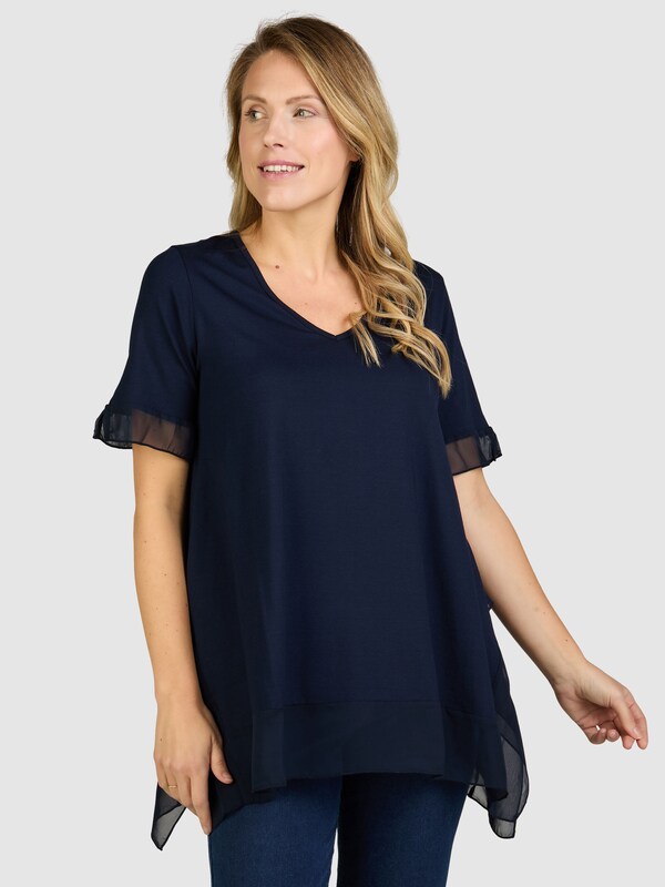 SEEYOU BY BIGGI M. Tunic in Dark Blue