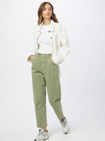 Mavi Loose fit Pleat-Front Pants ' LAURA ' in Green