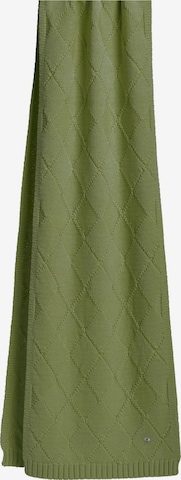 BURLINGTON Schal 'Argyle Accent' in Grün: Vorderseite