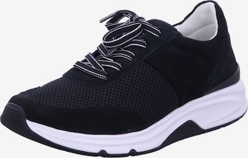 Sneaker bassa 'Komfort Schnürschuh Damen 66.897 37' di Gabor Comfort in nero: frontale