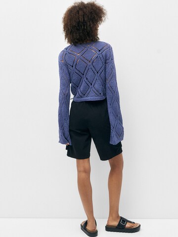Pull&Bear Strickjacke in Blau