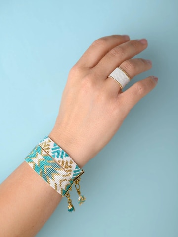 THE GEM STORIES JEWELRY - Pulsera en verde