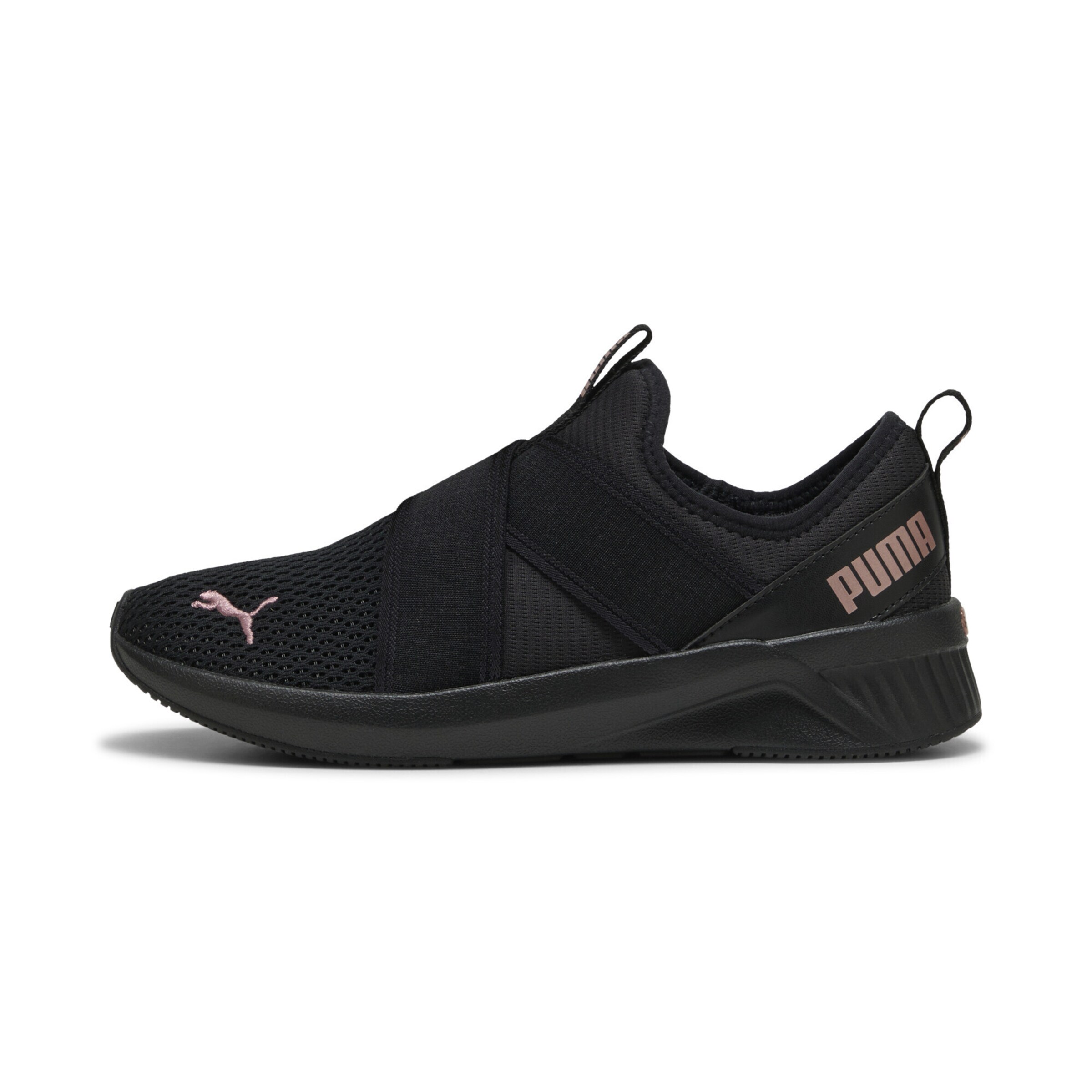 PUMA Slip-Ons 'Harli' in Black: front