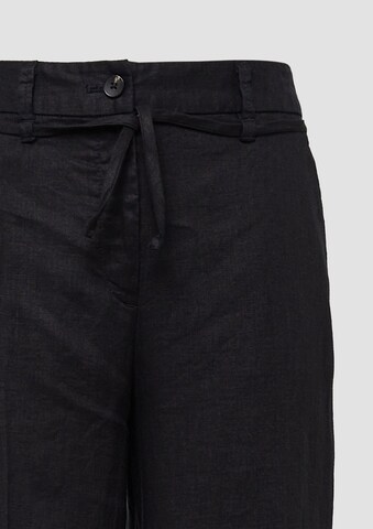 s.Oliver Wide leg Trousers in Black