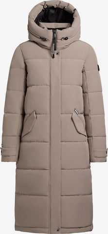 Veste d’hiver 'Dairi' khujo en beige : devant