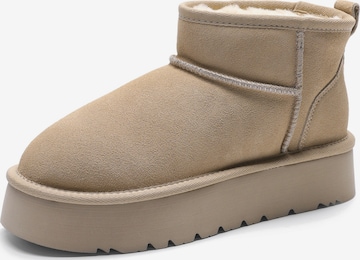 Boots 'DREAM PAIRS Klassische stiefel für Damen' di Dream Pairs in bianco: frontale