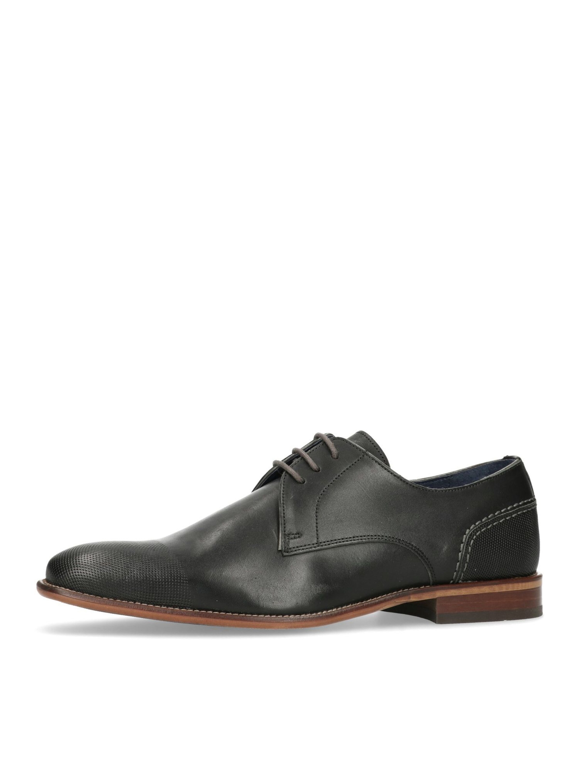 MANFIELD Lace-Up Shoes in Black, Item view
