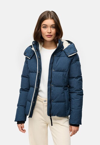 Ragwear Winterjacke 'Gleama' in Blau: Vorderseite