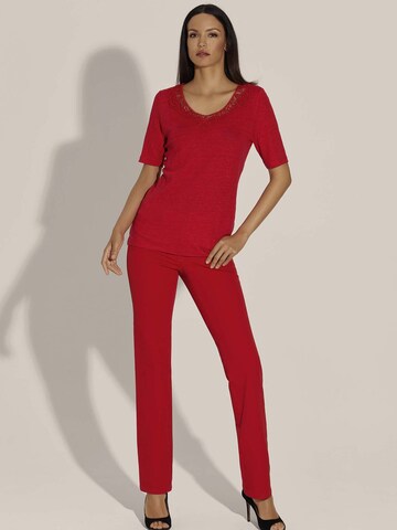 MADELEINE Shirt in Rood