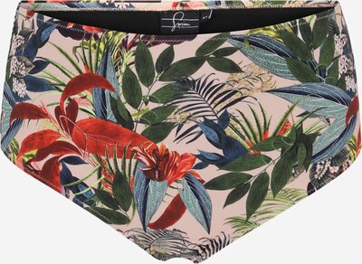 Swim by Zizzi Dół bikini 'Helma' w kolorze beżowy / mieszane kolorym, Podgląd produktu