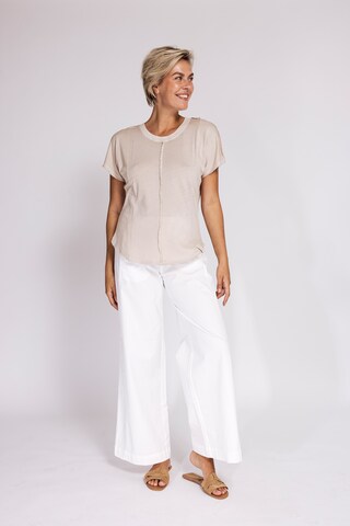 Zhrill Shirt in Beige