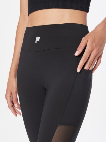 FILA Skinny Sports trousers 'ROSENTHAL' in Black