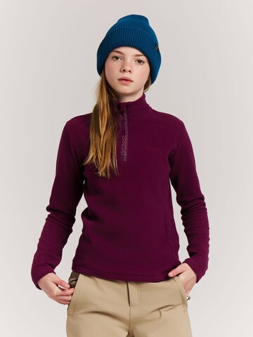 PROTEST Sportief sweatshirt 'Remutey JR' in Lila: voorkant