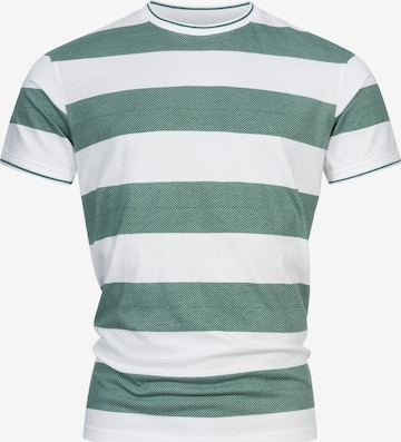 T-Shirt ' Ariba ' INDICODE JEANS en vert : devant