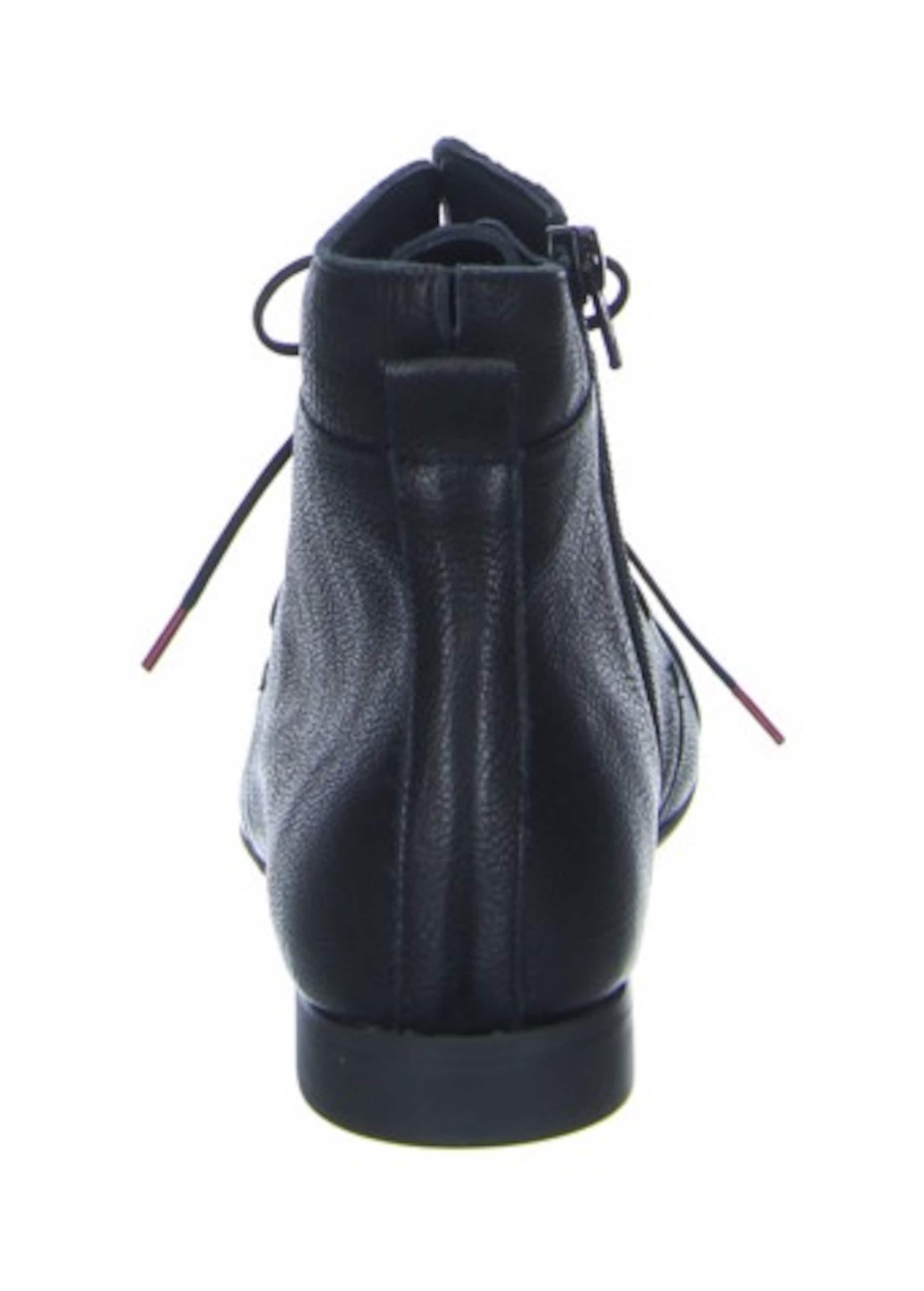 THINK! Schnürstiefelette 'Guad2' in Schwarz