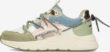 POSH by Poelman Sneakers 'CARI' in Green: front