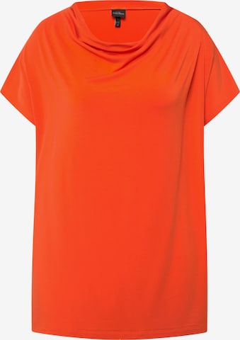 T-shirt Ulla Popken en orange : devant