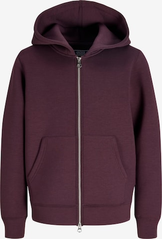 Jack & Jones Junior Sweatvest 'Legacy' in Rood: voorkant