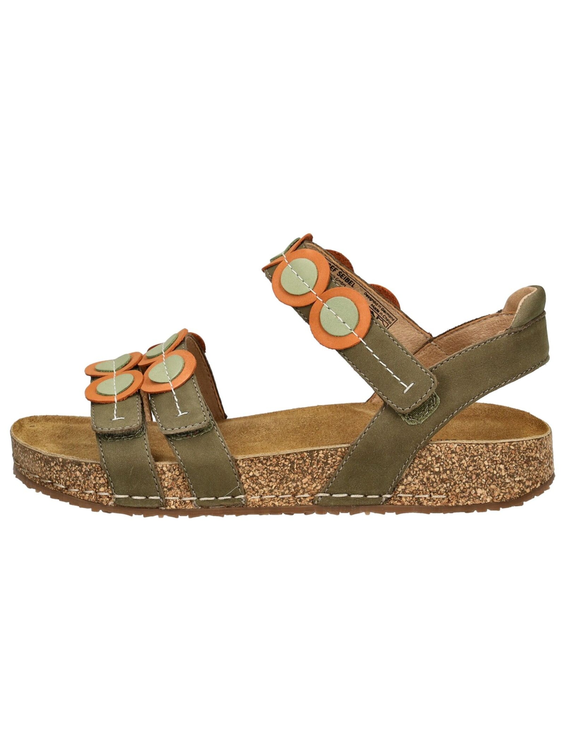 JOSEF SEIBEL Strap Sandals in Green