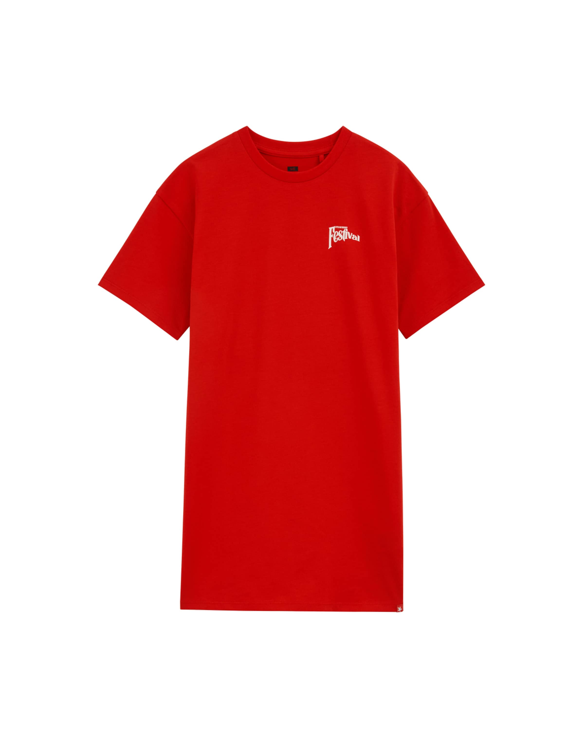 Robe WE Fashion en rouge : devant