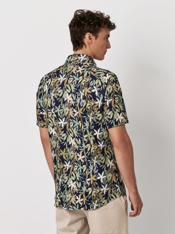 Coupe regular Chemise DESOTO en bleu