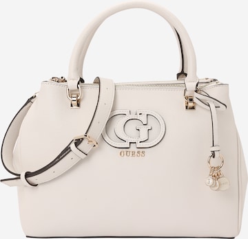 GUESS Сумки 'CALEBRA HOBO STATUS SATCHEL' в Белый: спереди