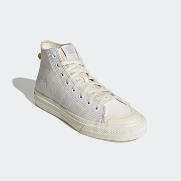 ADIDAS ORIGINALS Hög sneaker 'Nizza Hi Rf' i grå