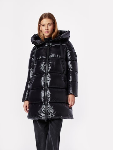 SAVE THE DUCK Winter Coat 'ISABEL' in Black: front