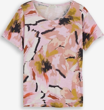 T-shirt Tom Tailor Women + en mélange de couleurs : devant