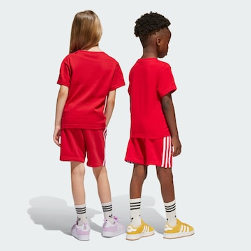 Tuta da jogging 'Adicolor' di ADIDAS ORIGINALS in rosso