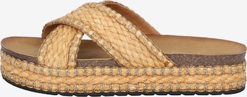 Palado by Sila Sahin Sandale 'Konnon' in Beige: Vorderseite