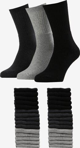 Albert Schäfer Socks '30er Pack' in Grey: front